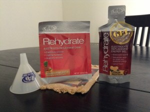 Rehydrate powder and Gel! Can't wait to try!