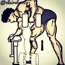 one arm dumb bell row